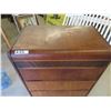 Image 3 : Nice Vintage Wooden Waterfall Style Dresser 18" x 30" x 46" 