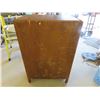 Image 4 : Nice Vintage Wooden Waterfall Style Dresser 18" x 30" x 46" 