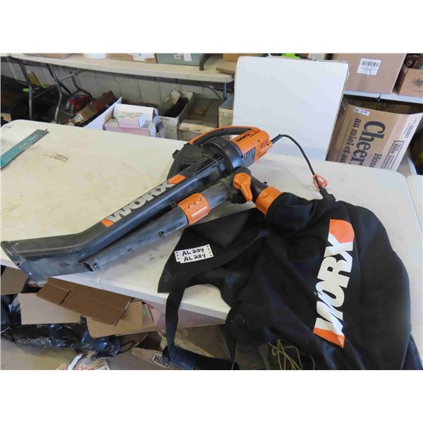 Worx Electric Blower / Vac with Bag