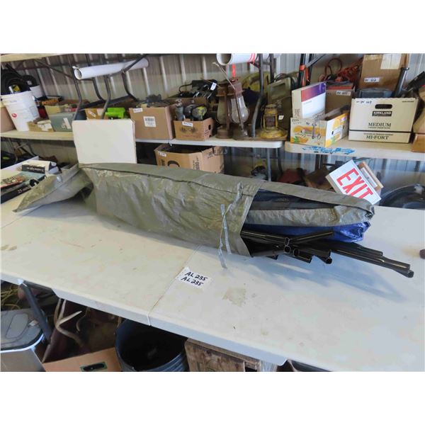 Gazebo in Bag with Metal Poles + Cover