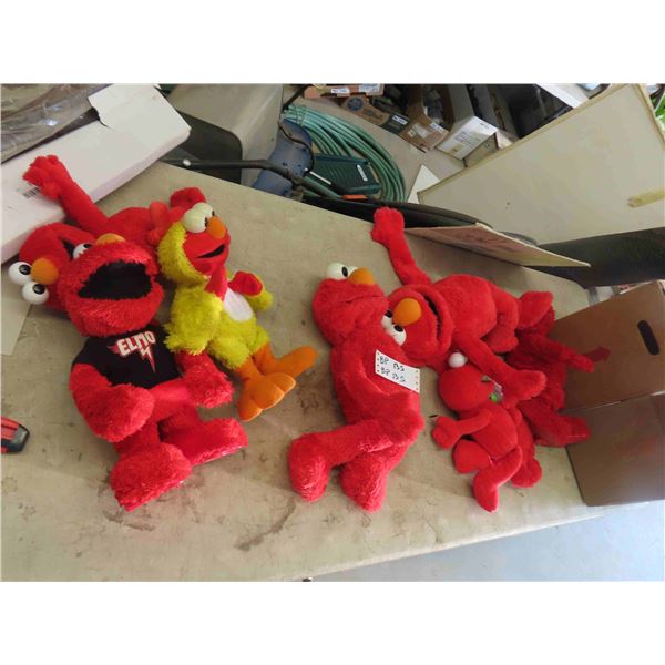 (8) Elmo Toys Battery Operated All Working - some need Battery