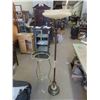 Image 1 : Floor Torchier Lamp with Shade & Wash Basin Stand