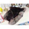 Image 2 : Mink/ Fox Fur Stole, Crystal Lamp, Vase, Flea Market Sign, 'Cool' Abe Lincoln Picture,