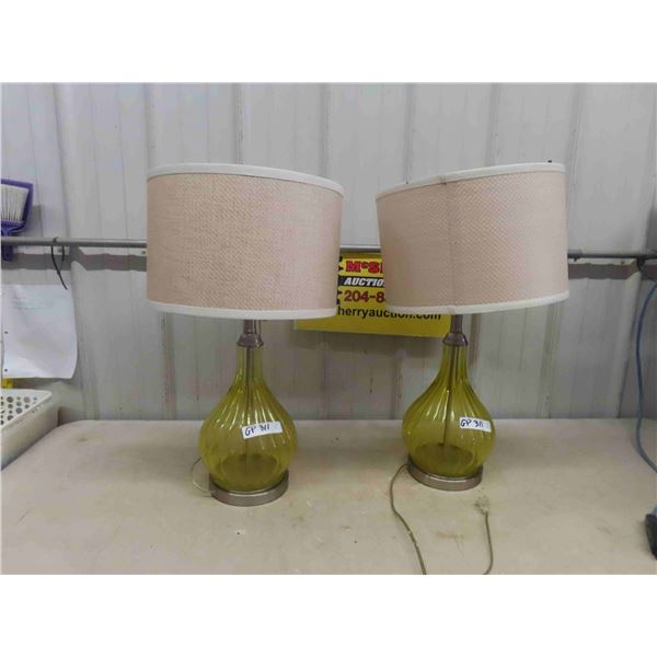 2 Funky Table Lamps