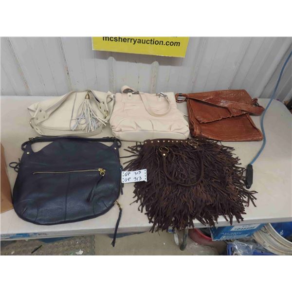 5 Leather Purses - Good Quality