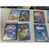 Image 2 : 22 Assorted DVDs ; Disney, Star Wars, Happy Gilmore