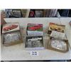 Image 4 : 6 Model Kits - 3 Sealed ; '92 Camaro, '55 Chevy Belair, ' 57 Corvette - 3 Unbuilt 