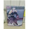 Image 4 : Vintage Hockey Goal Stick, Framed Picture of Seals Goalie, vintage Goalie Mask, 1970's