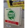 Image 3 : Quaker State Plastic Sign Face From Light Up Sign 4" x 14" x 15" 