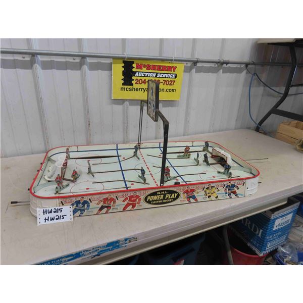 NHL Power Play Vintage Rod Hockey Game - Montreal vs Toronto, with Puck!