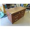 Image 2 : 4 Drawer Wooden Dresser - Auto Themed Handles 21" x 28"x 46" 