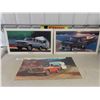 Image 1 : 3 General Motors Cardboard Dealer Showroom Advertising Signs ; 1973 Blazer, 1984