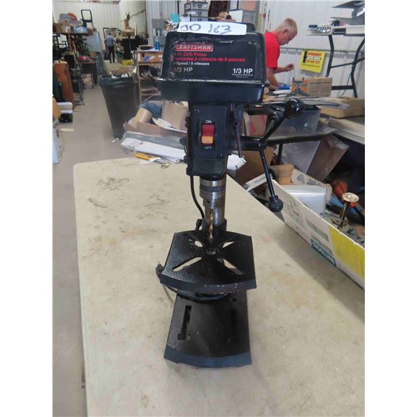 Craftsman Counter Drill Press 1/3 HP 