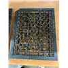 Image 4 : 3 Cast Vintage Heat Register Grates - Biggest 13" x 16" 