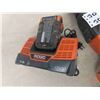 Image 2 : Rigid 18V Angle Grinder, Reciprocating Saw, Charger - Needs New Battery