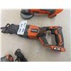Image 3 : Rigid 18V Angle Grinder, Reciprocating Saw, Charger - Needs New Battery
