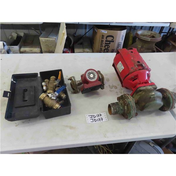 Armstrong Water Pump with Brass Shutoff Valves