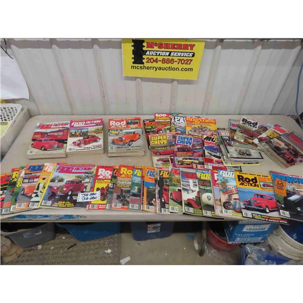 78 Rod Action & 12 Street Rodder, Mopar Action, Super Chevy Hot Rodding, Rod 