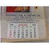 Image 7 : (8) Vintage Winnipeg Calendars with Thermometers in Original Envelopes from 1962, 