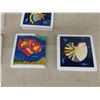 Image 7 : 7 Artistic Ceramic Tiles with Cork Backing 4" x 4" 