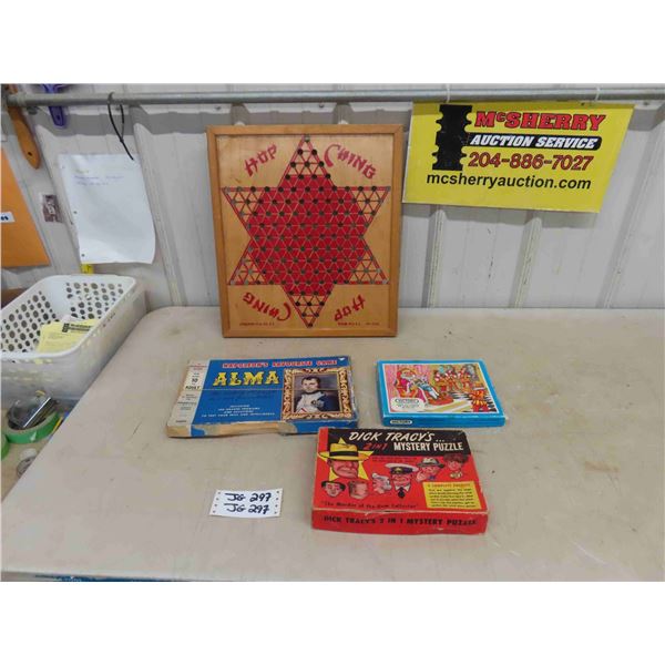 Chinese Checker Game Board - Victory Wood Puzzle, Napoleon's Favorite Game 