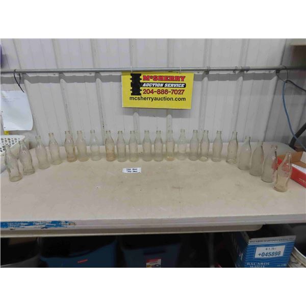 (22) 6oz. Coca-Cola Bottles