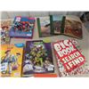 Image 6 : Big Box of Childrens Books including ; (5) Busy Books with Figures + Playmat - Big Hero