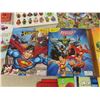 Image 7 : Big Box of Childrens Books including ; (5) Busy Books with Figures + Playmat - Big Hero