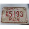 Image 6 : 15 Assorted License Plates ; Ontario, Saskatchewan, Yukon - 1960's + Up