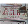 Image 8 : 15 Assorted License Plates ; Ontario, Saskatchewan, Yukon - 1960's + Up