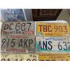 Image 2 : 15 Assorted Manitoba License Plates & 3 Bronze Plate Tags - 1950's + Up, a few