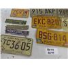 Image 5 : 15 Assorted Manitoba License Plates & 3 Bronze Plate Tags - 1950's + Up, a few
