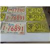 Image 3 : 16 Various License Plates ; BC, Alberta, Nova Scotia & 2 Very Old Faded Manitoba