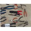 Image 3 : Large Selection of Pliers, Snips, Hacksaws, Wire Strippers, Scissors