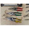 Image 6 : Large Selection of Pliers, Snips, Hacksaws, Wire Strippers, Scissors