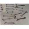 Image 6 : Large Selection of Wrenches - 49 Total - Standard + Metric, up to 1 1/4"