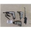 Image 1 : Air Chisel with Bits, 3/8" Drive Air Palm Impact Driver, 3/8" Air Drill Air Blower