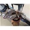 Image 6 : Cooper Golf Bag with Many Clubs ; 5 Woods, 7 Irons, 2 Putters