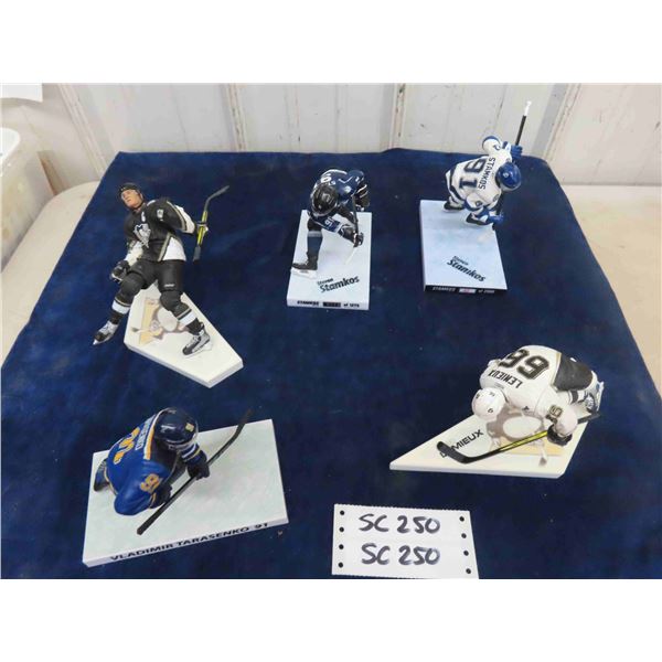 Assorted NHL MacFarlane Toys ; Stamkos, Lemieux