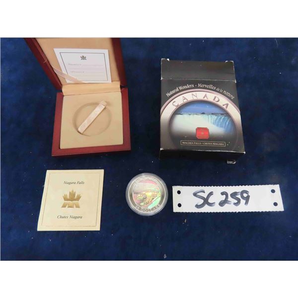 Natural Wonders1oz. Silver Niagara Falls