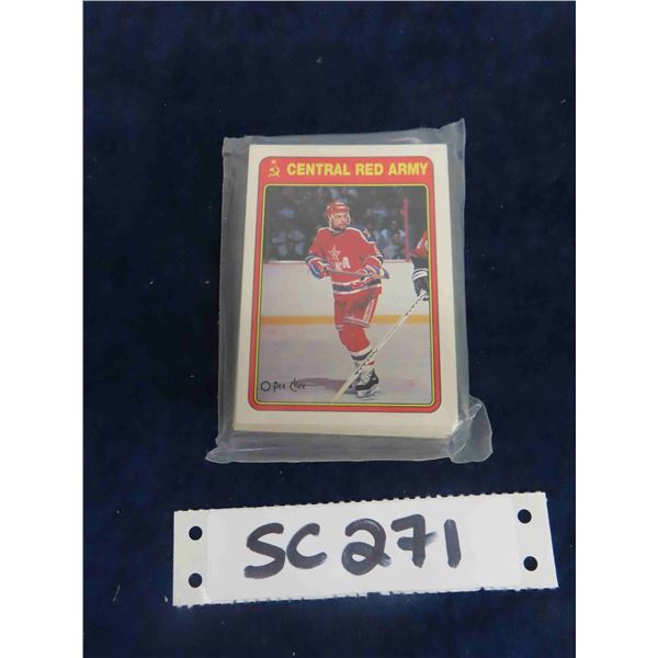 1990/ 91 O-Pee-Chee Red Army Hockey Cards - Sealed