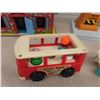 Image 6 : Fisher Price House, Barn, Lift + Load Depot, School Bus, Mini Bus, Ferris Wheel & 
