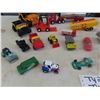 Image 5 : Assorted Tonka + Die Cast ; Texaco Tanker, 2 Jeeps, TV Truck, Pepsi Truck, 