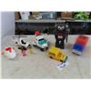 Image 1 : Plastic Robot, Playmobile Space Ship, Helicopter, Other Vehicles