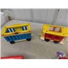 Image 2 : Assorted Toy Pieces for Playsets - Last of the Estate; Train Cars, Skedoodle,