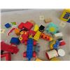 Image 4 : Assorted Toy Pieces for Playsets - Last of the Estate; Train Cars, Skedoodle,
