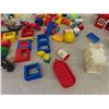 Image 5 : Assorted Toy Pieces for Playsets - Last of the Estate; Train Cars, Skedoodle,