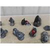 Image 3 : 21 Assorted Edmund Wolf Soapstone Figures - some with Tags