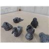 Image 7 : 21 Assorted Edmund Wolf Soapstone Figures - some with Tags