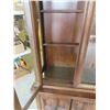 Image 4 : 2 pc China Cabinet Hutch with Glass Shelves 19" x 46.5" x 74" 